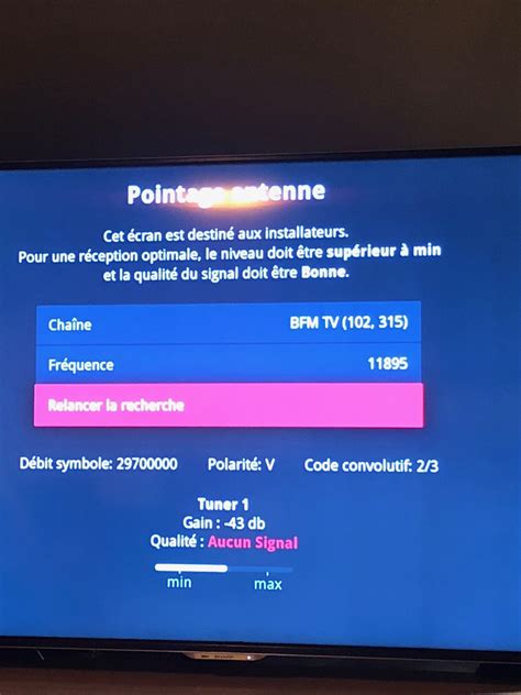 mauvaises qualité reception internet sur decodeur canal